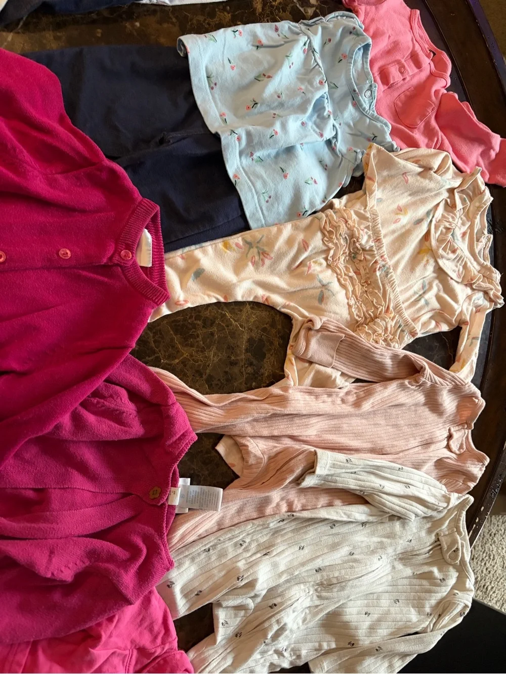 Baby girl spring clothes bundle